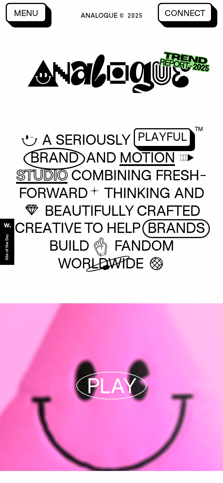 ANALOGUE mobile screenshot