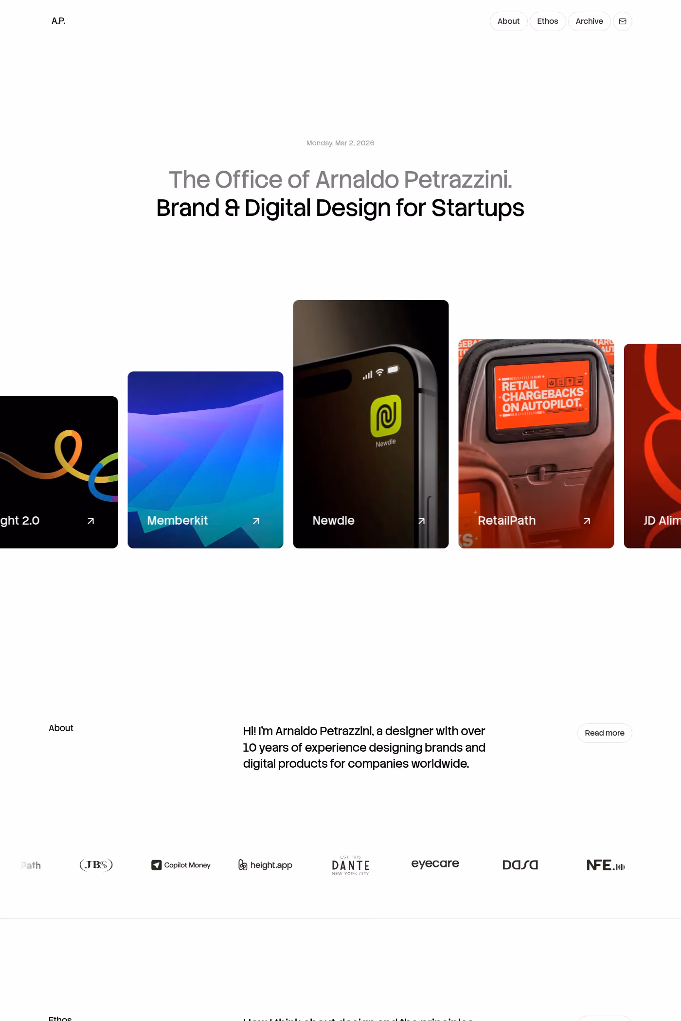 Arnaldo Petrazzini desktop screenshot