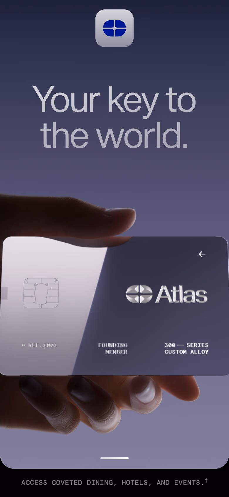 Atlas mobile screenshot