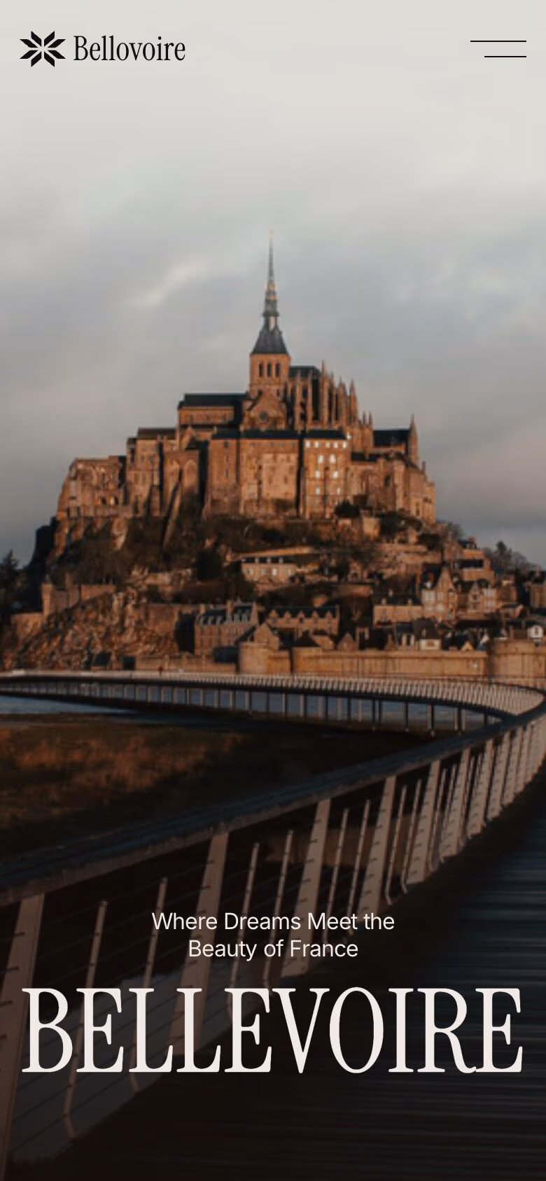 Bellevoire mobile screenshot