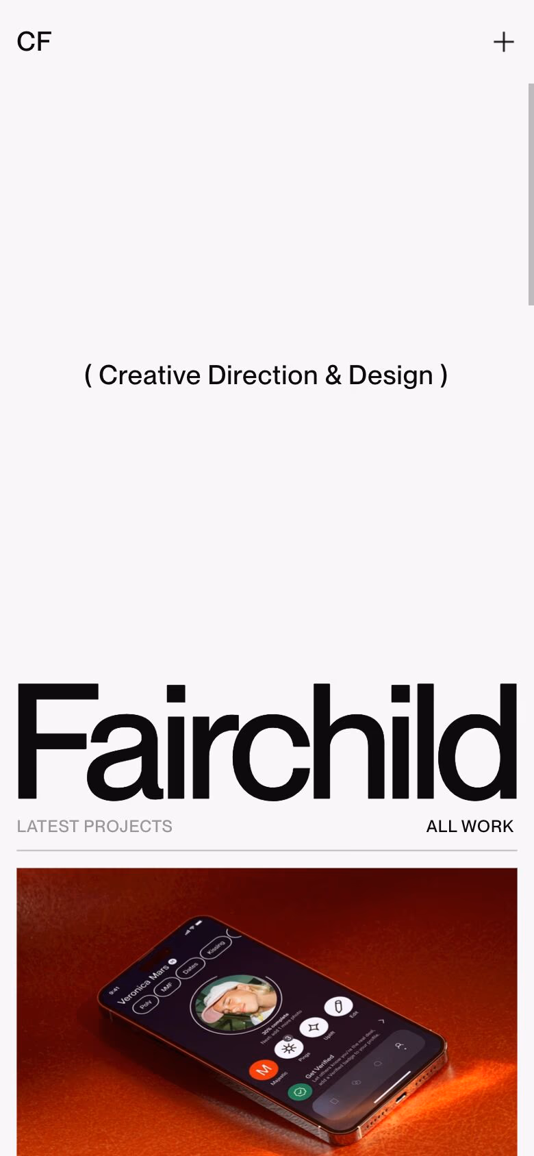 Chris Fairchild mobile screenshot