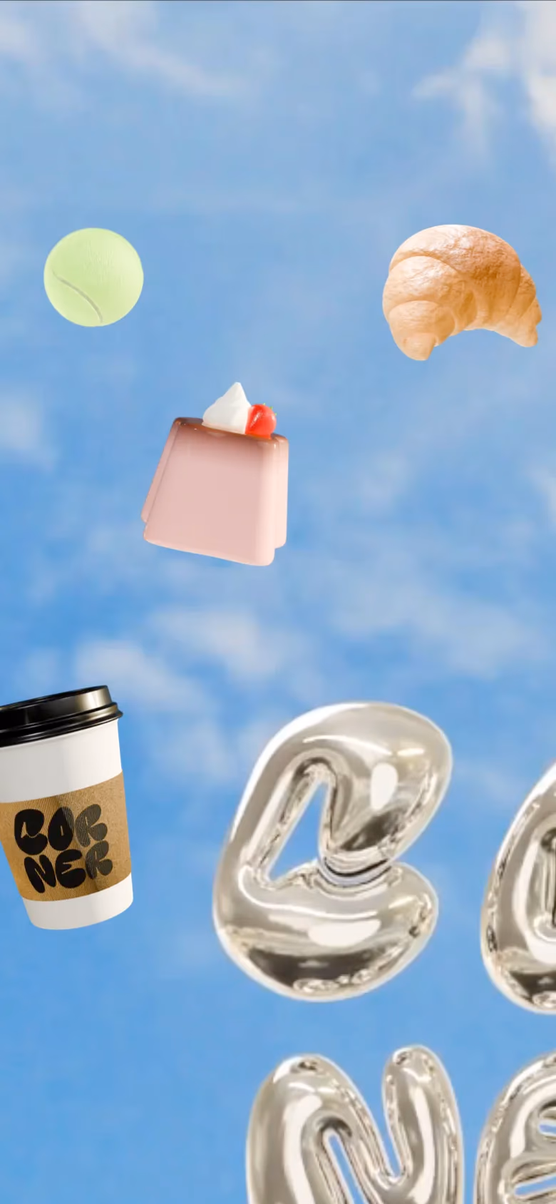 Corner mobile screenshot