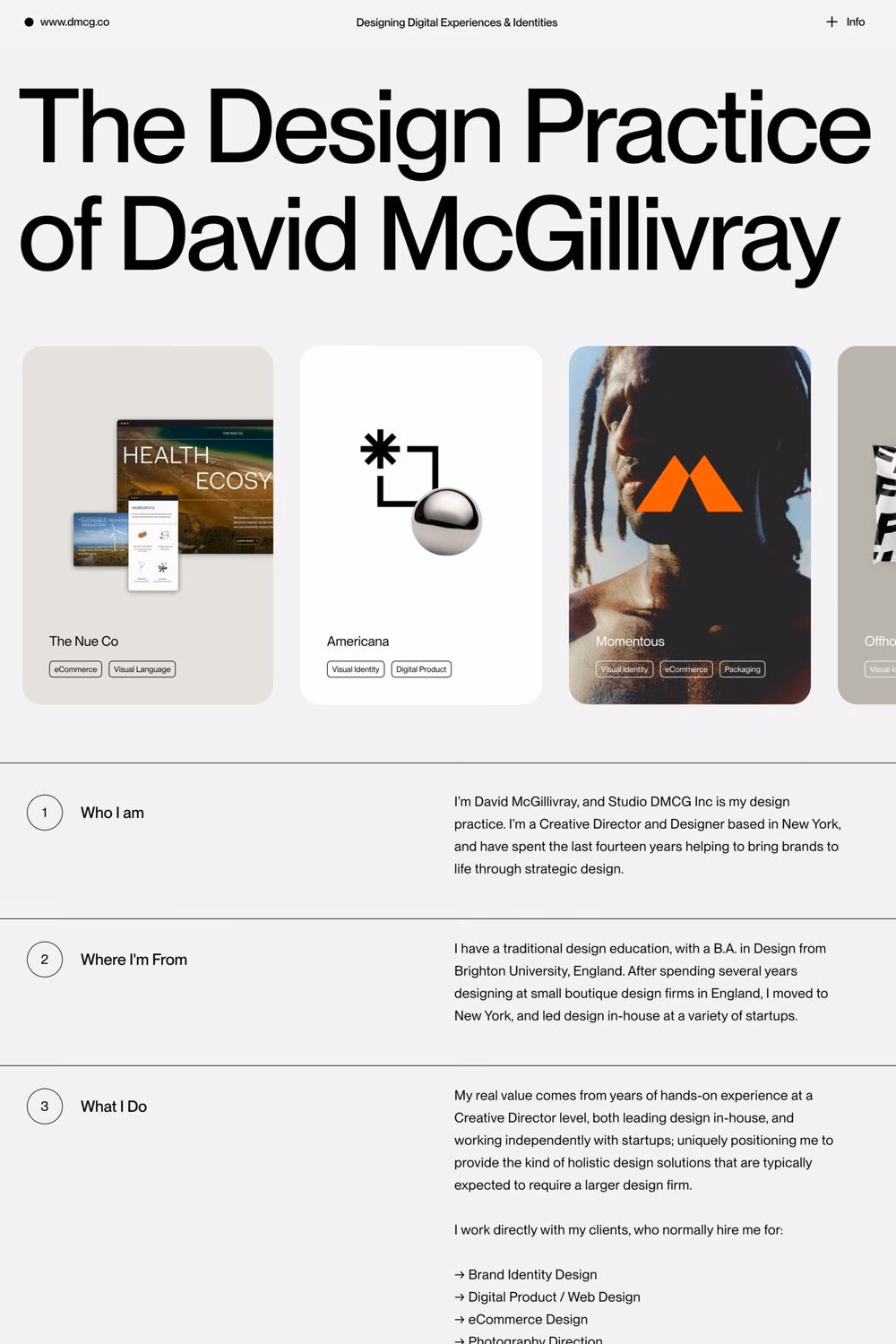 David McGillivray desktop screenshot