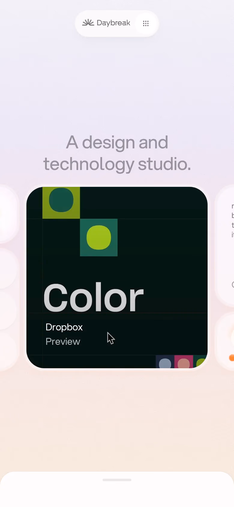Daybreak Studio mobile screenshot