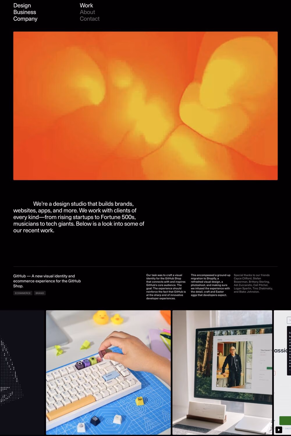 Design Business Company desktop screenshot