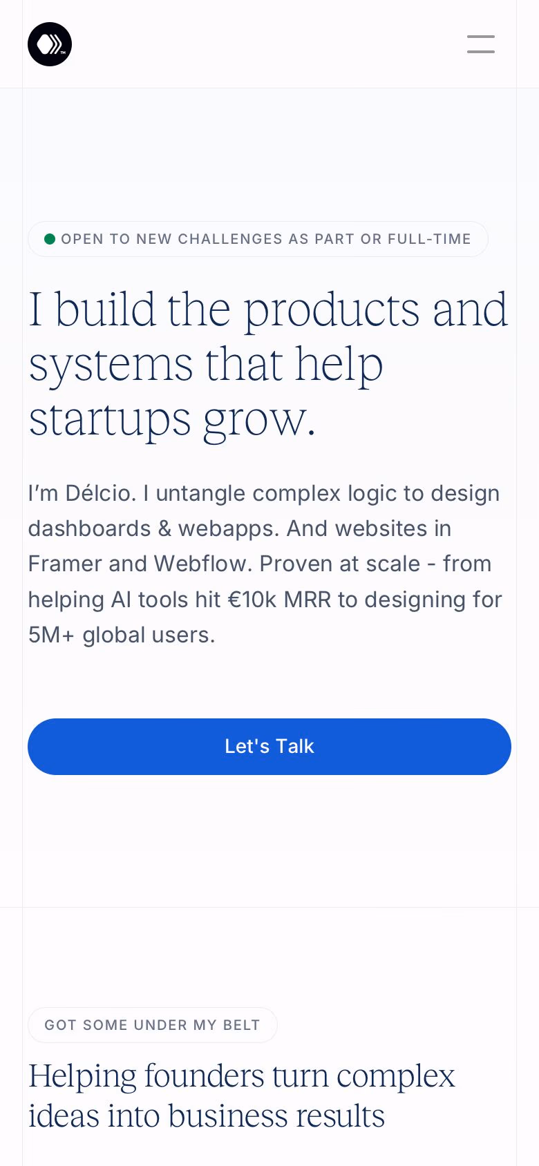 Delcio Designs mobile screenshot