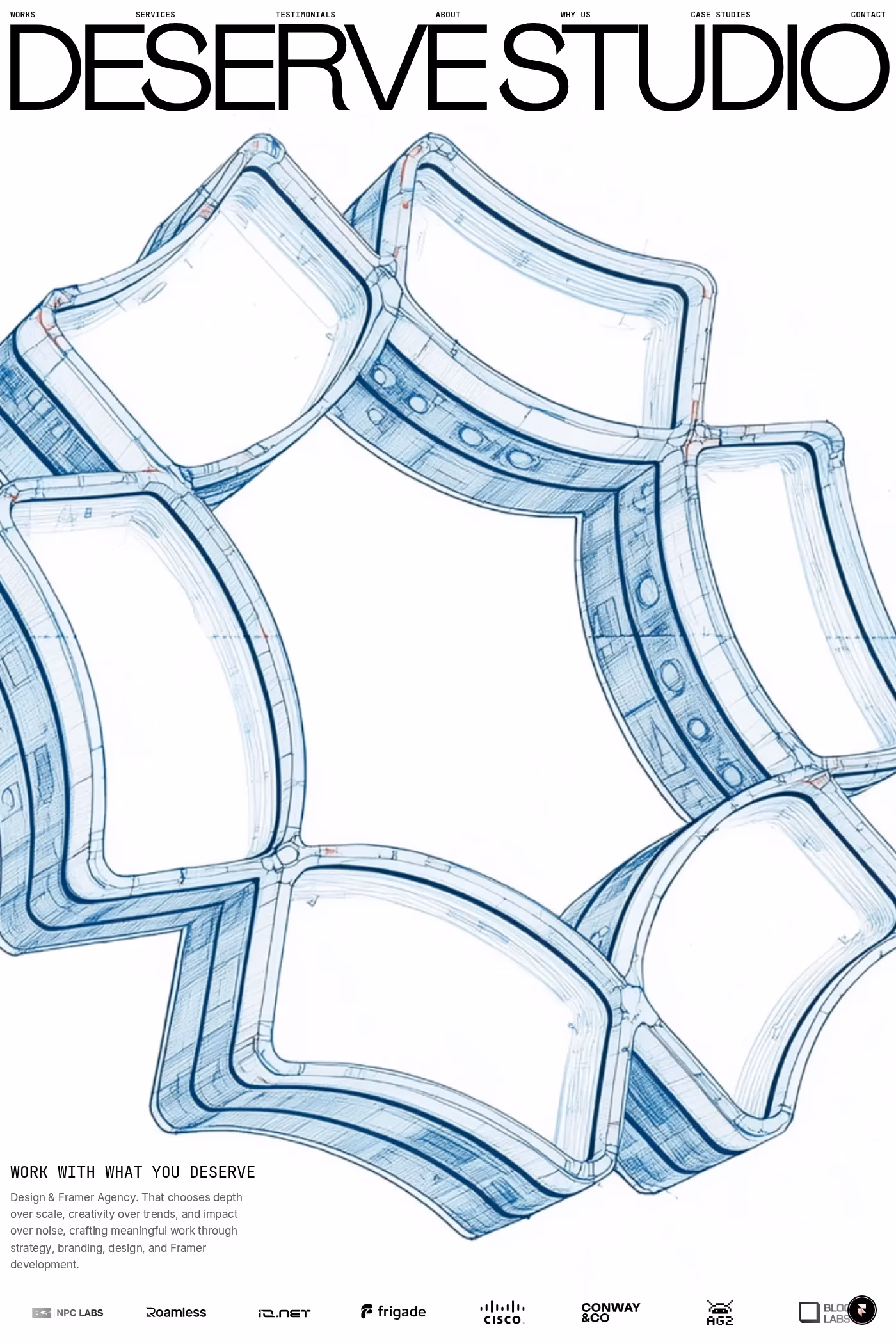 Deserve Studio desktop screenshot