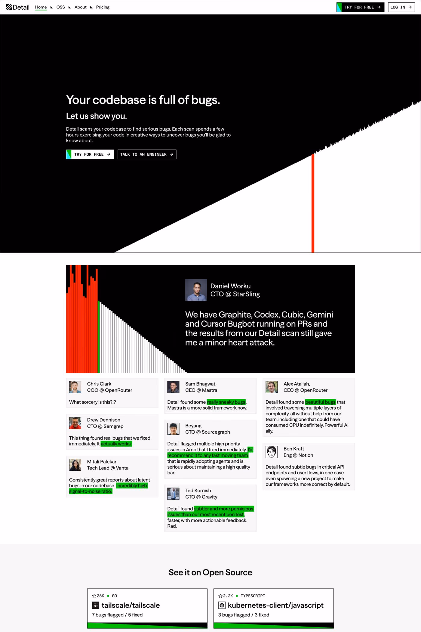 Detail desktop screenshot