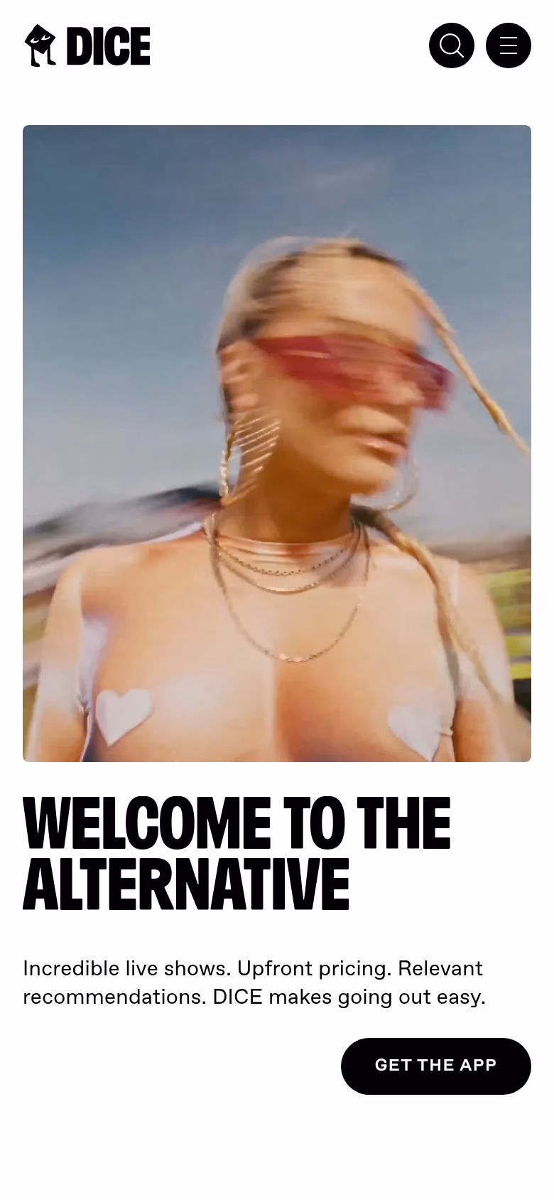 DICE mobile screenshot