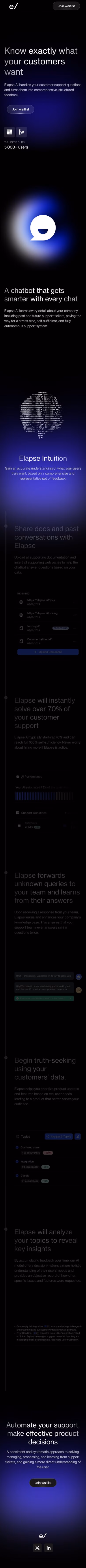 Elapse mobile screenshot