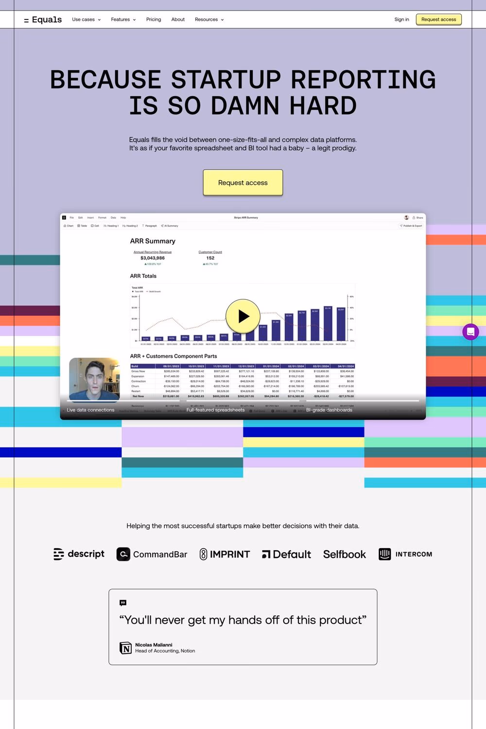 Equals desktop screenshot