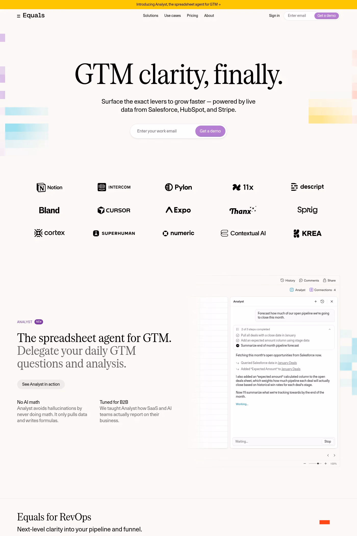 Equals desktop screenshot