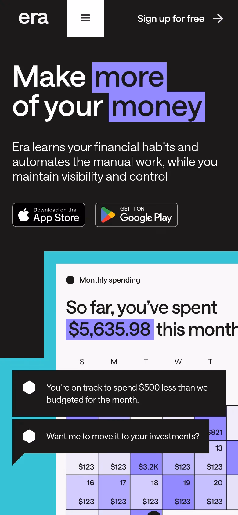 Era mobile screenshot