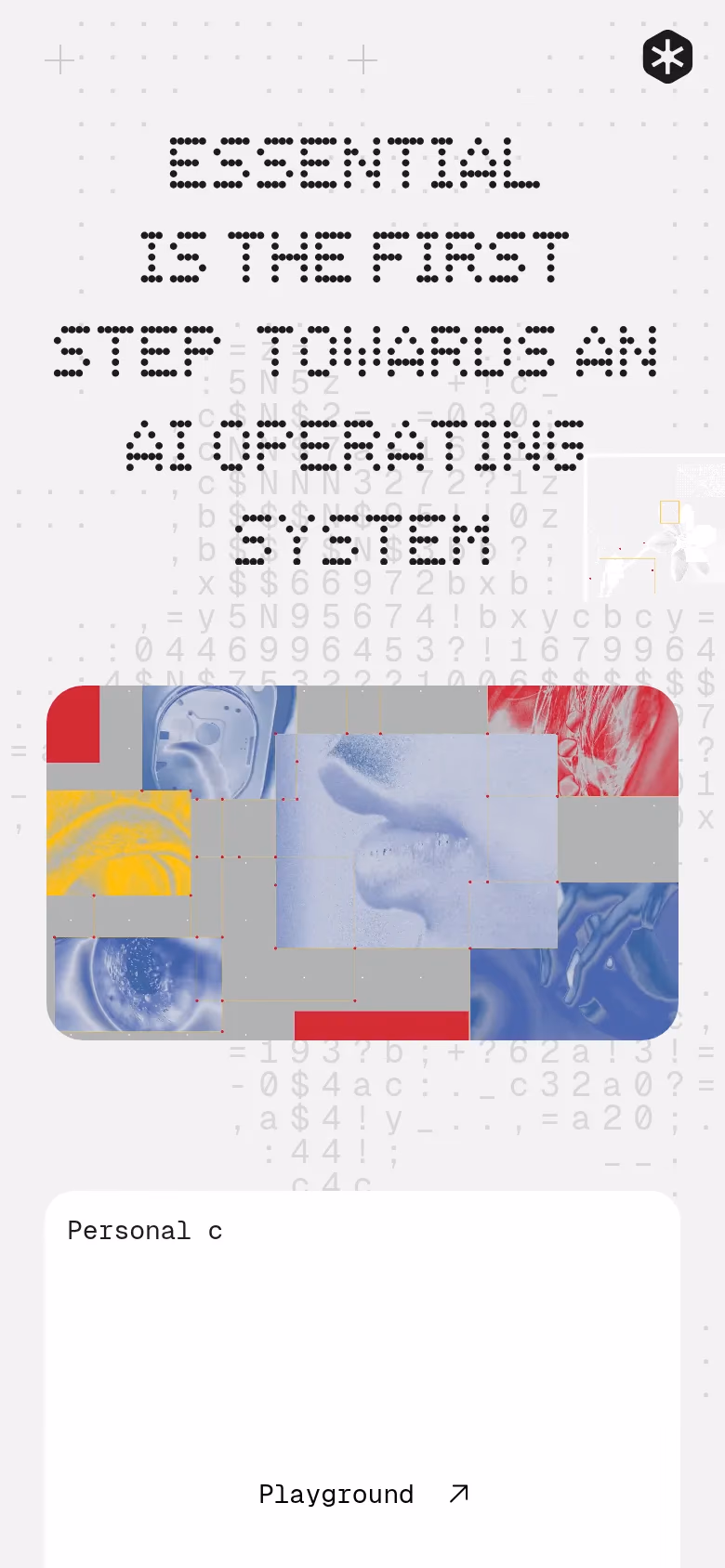 Essential mobile screenshot