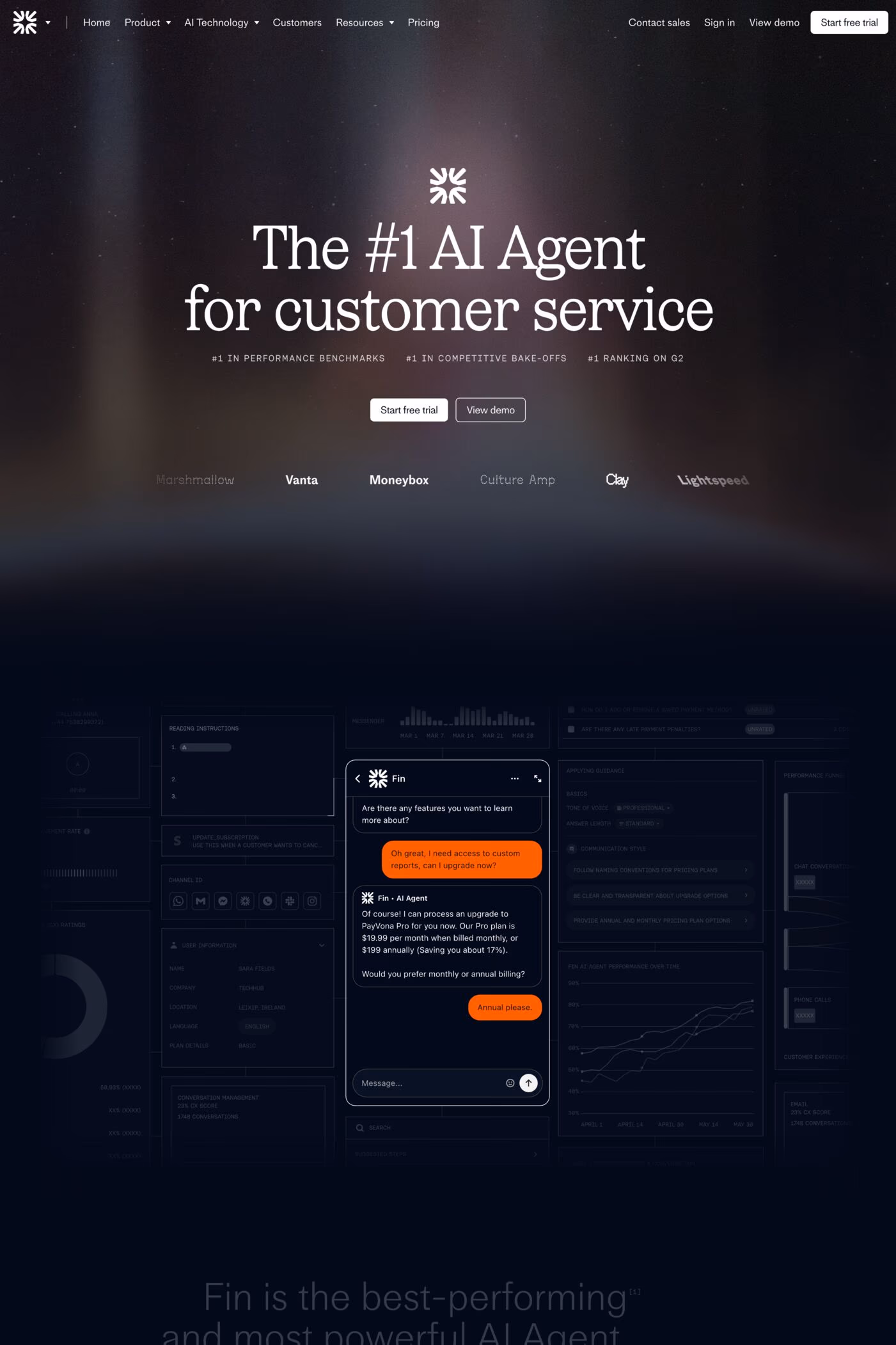 Fin desktop screenshot