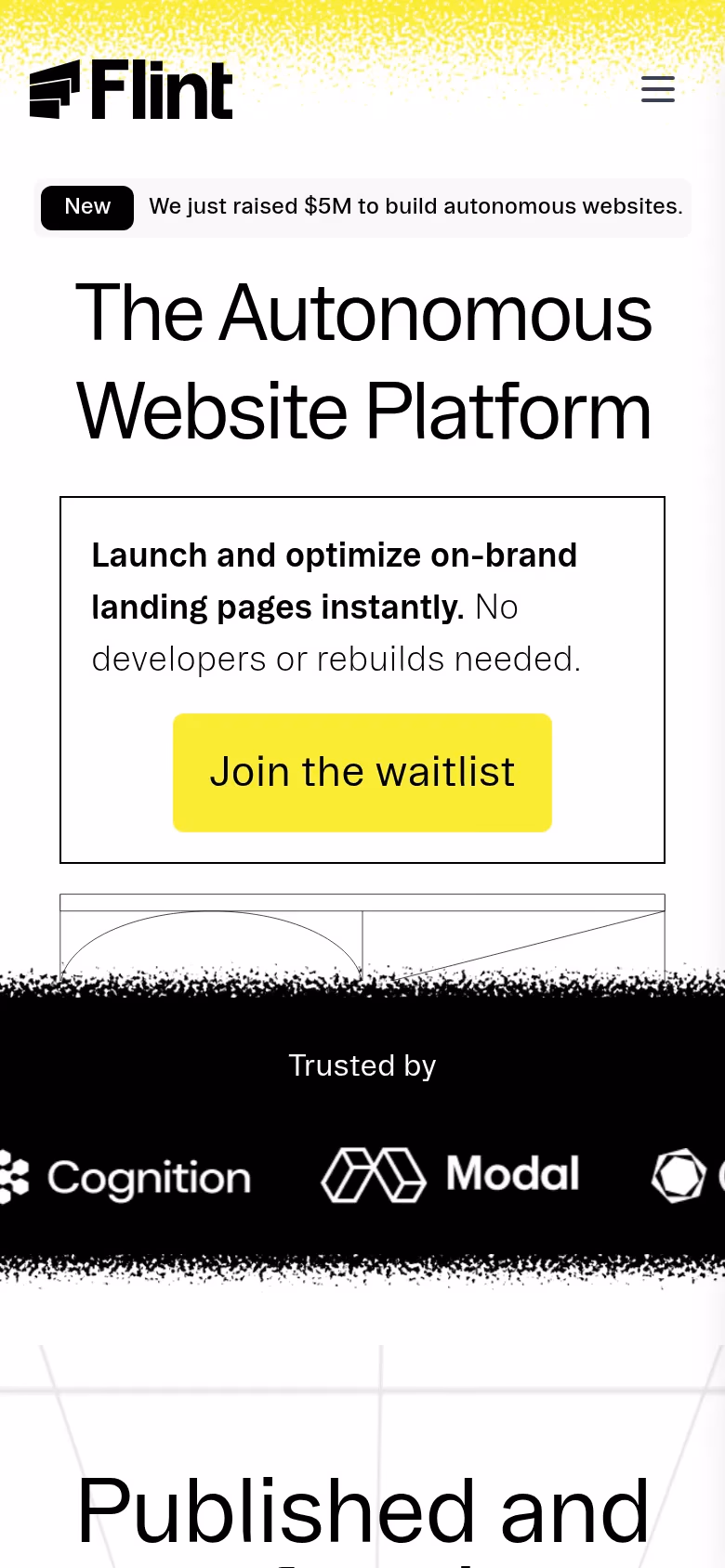 Flint mobile screenshot