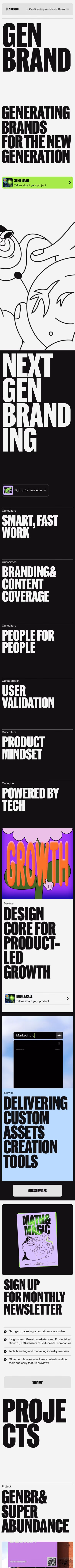 GENBRAND mobile screenshot