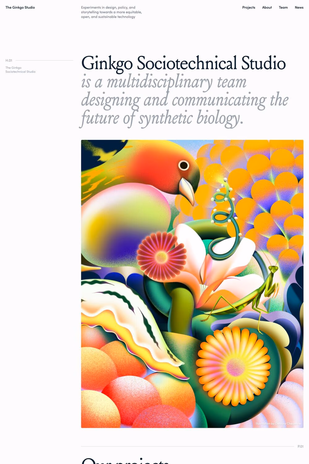 Ginkgo Bioworks desktop screenshot