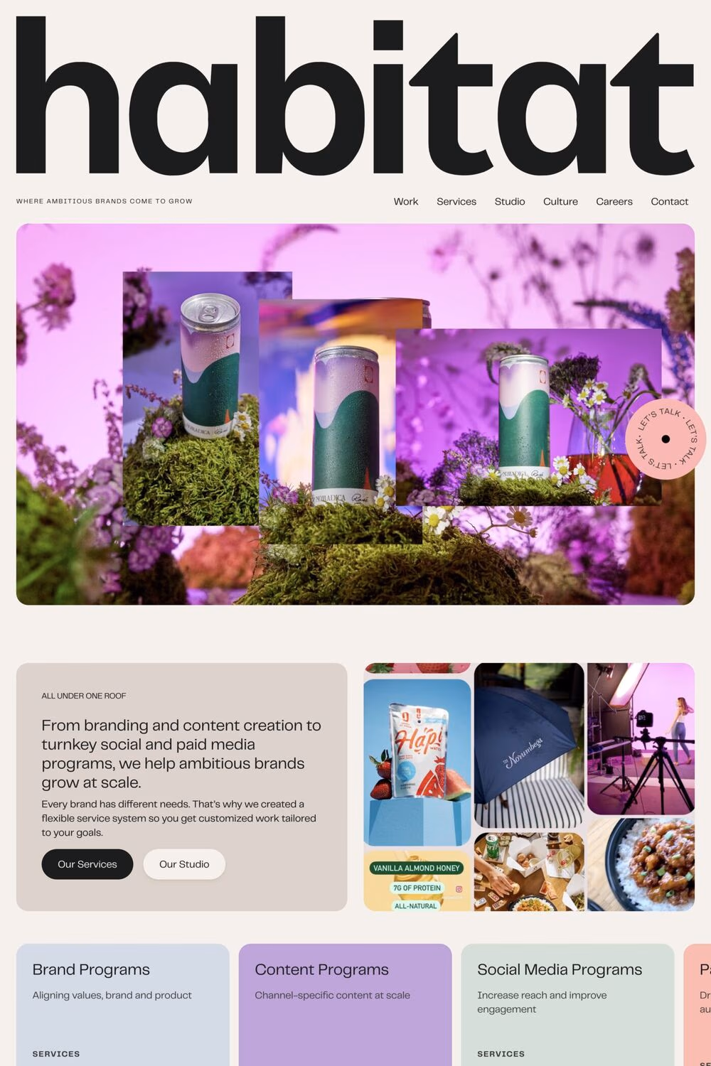 Habitat desktop screenshot