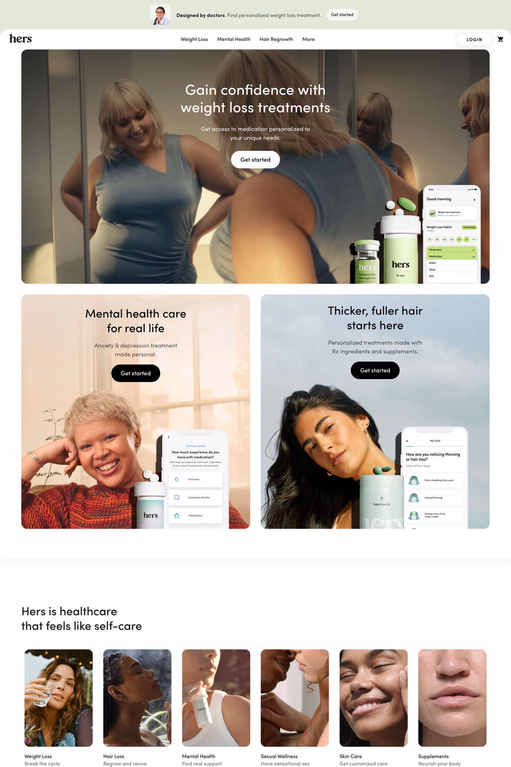 hers desktop screenshot