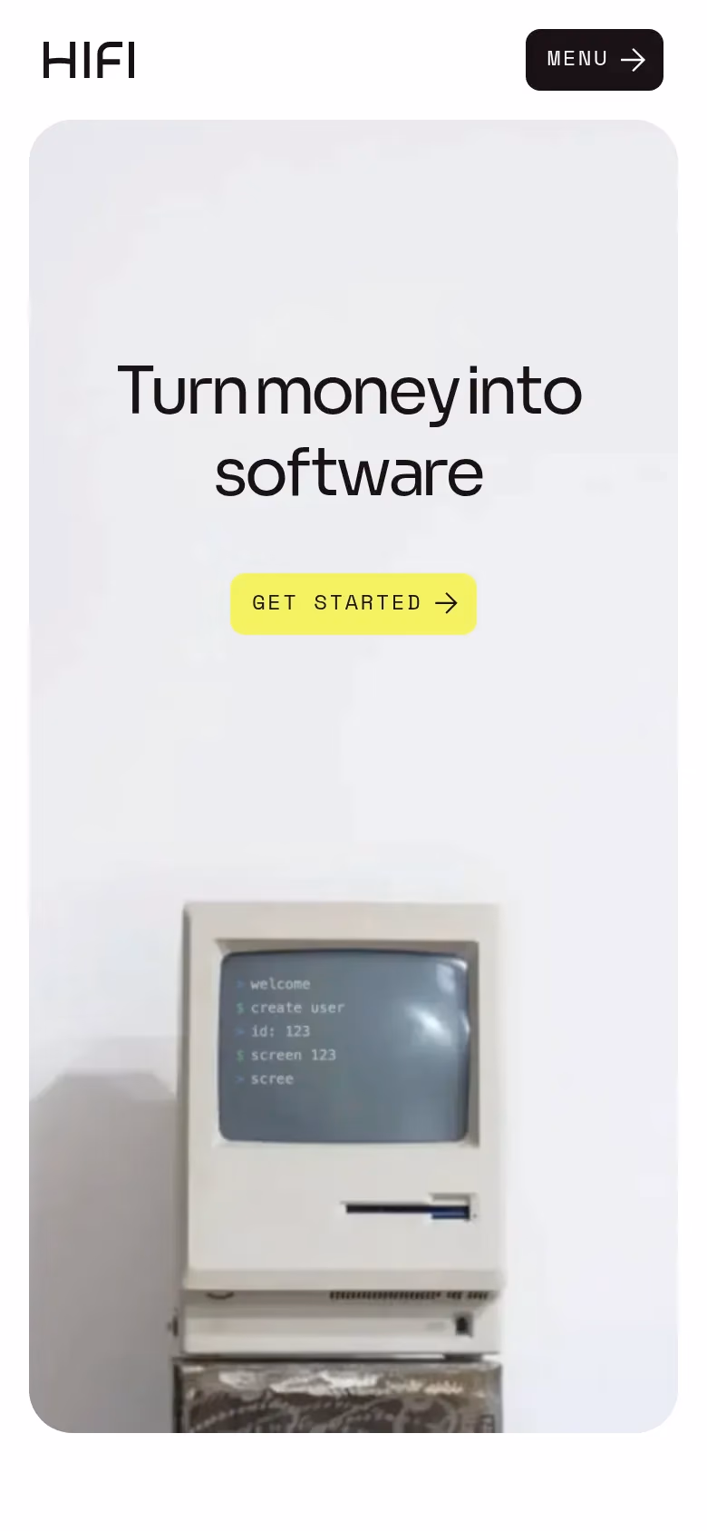 HIFI mobile screenshot