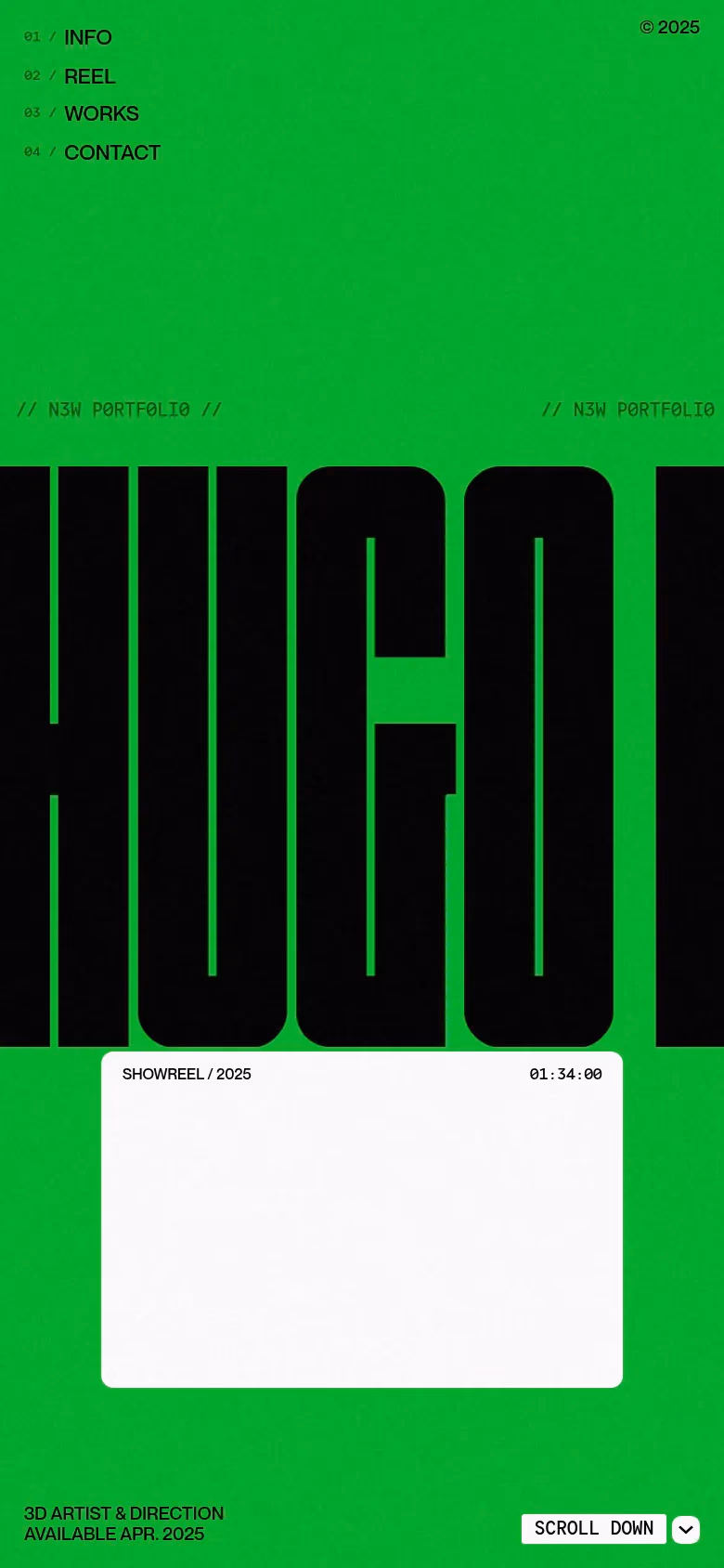 Hugo Baron mobile screenshot