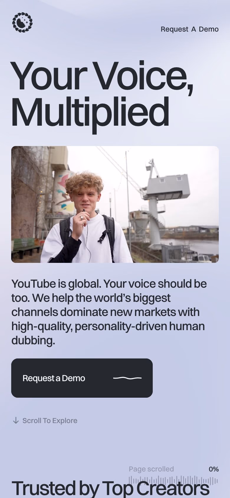 Human Voice Over mobile screenshot