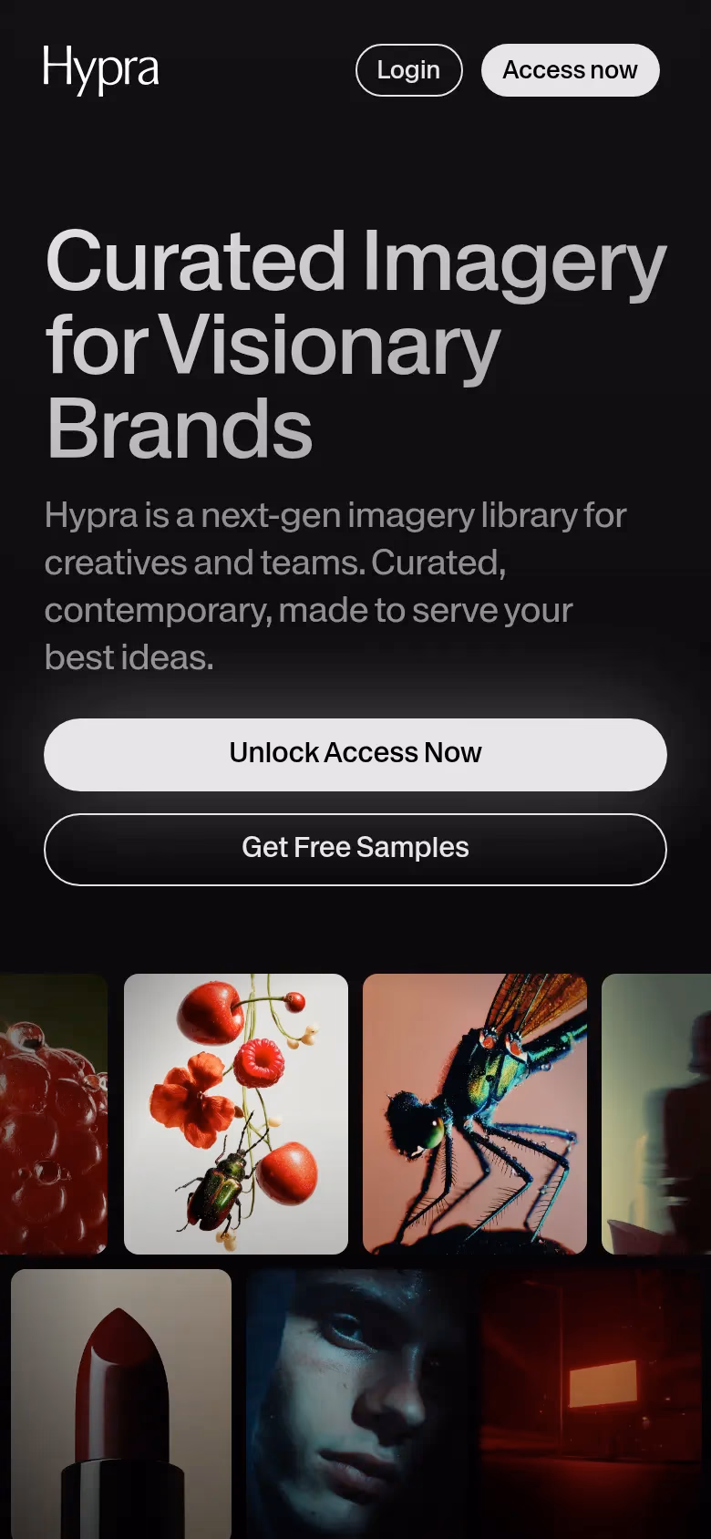 Hypra mobile screenshot