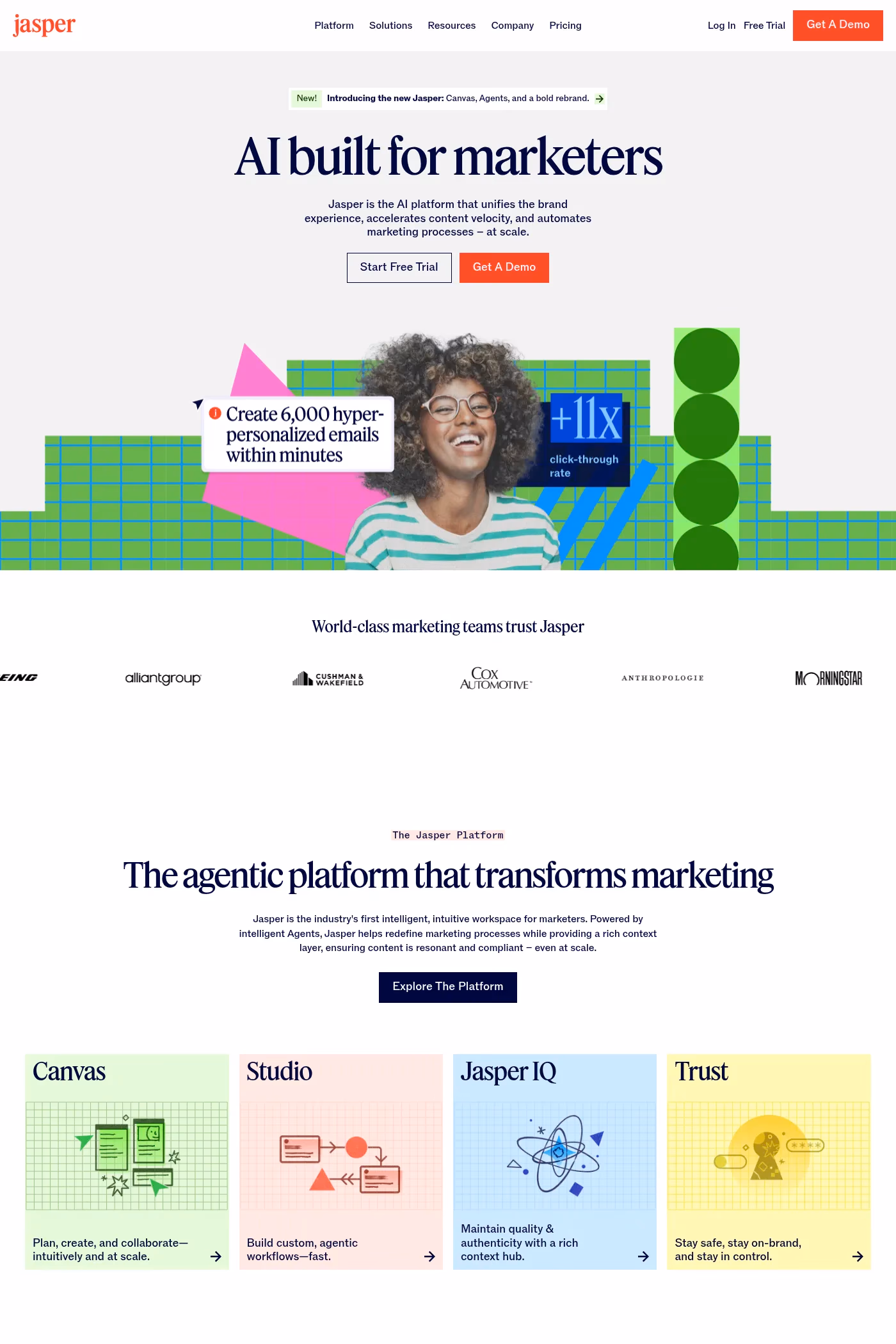 Jasper desktop screenshot