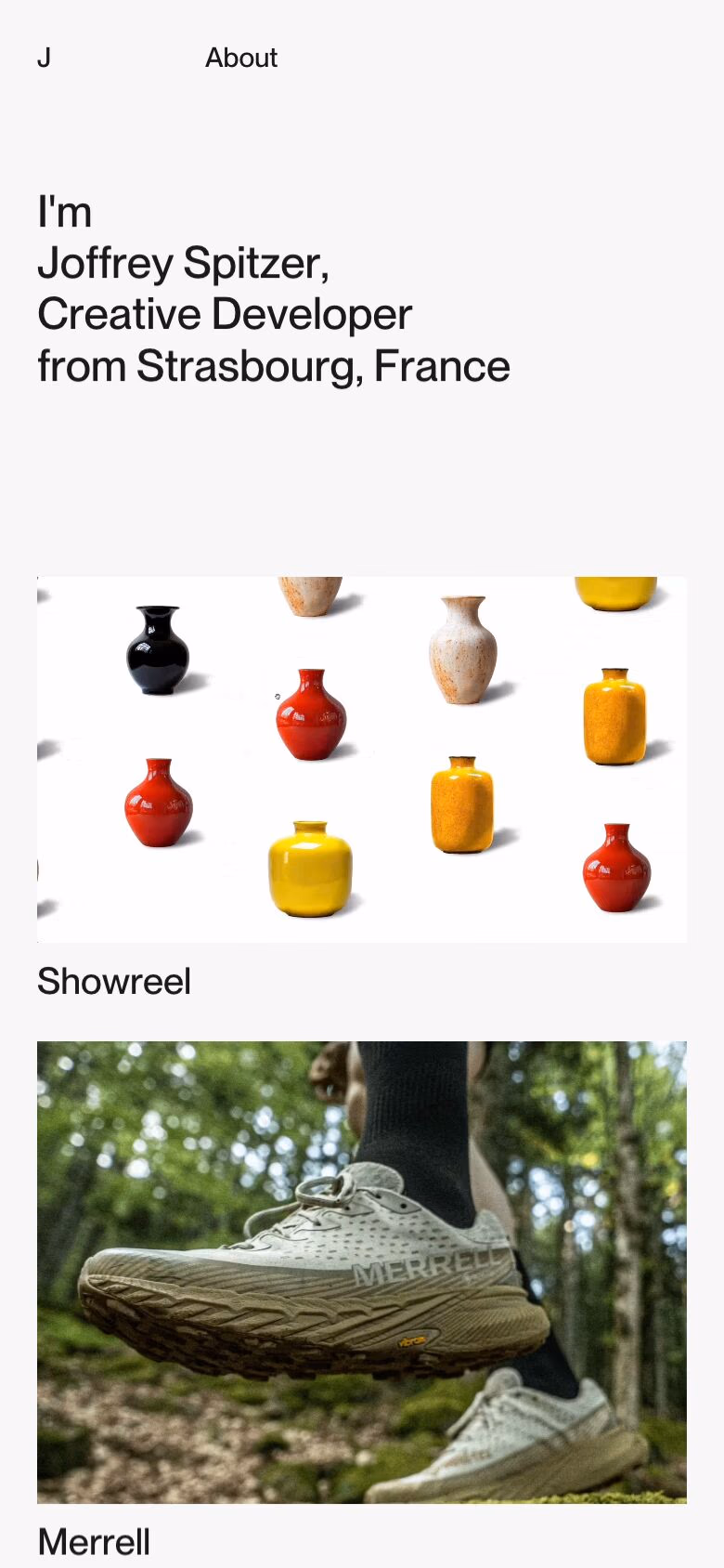 Joffrey Spitzer mobile screenshot