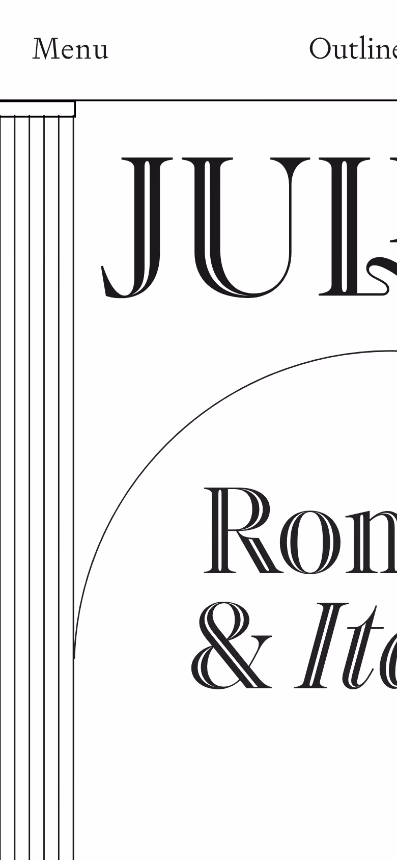 Julius mobile screenshot