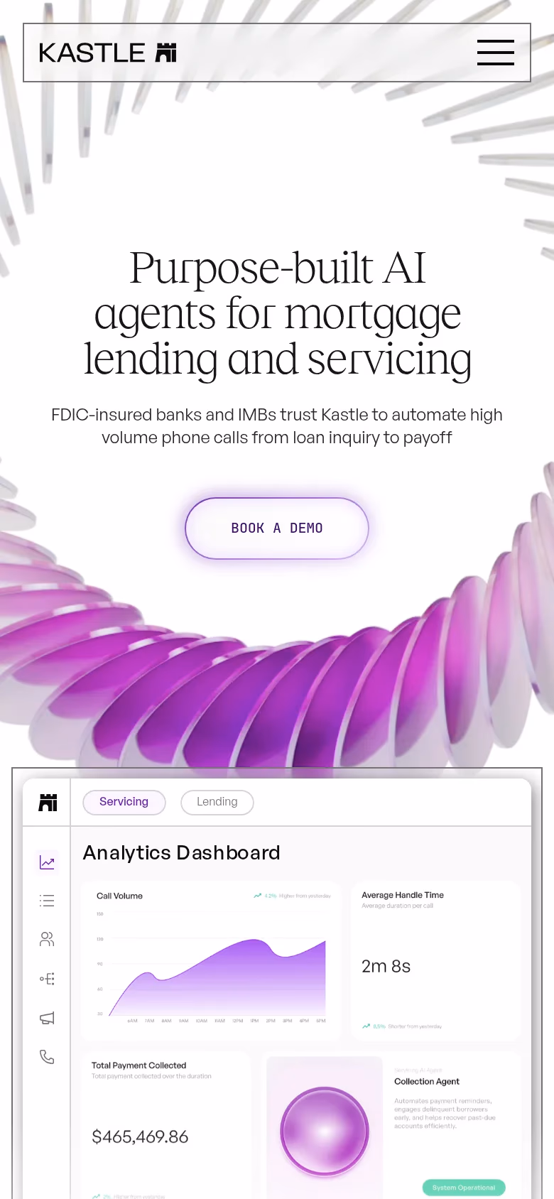 Kastle mobile screenshot