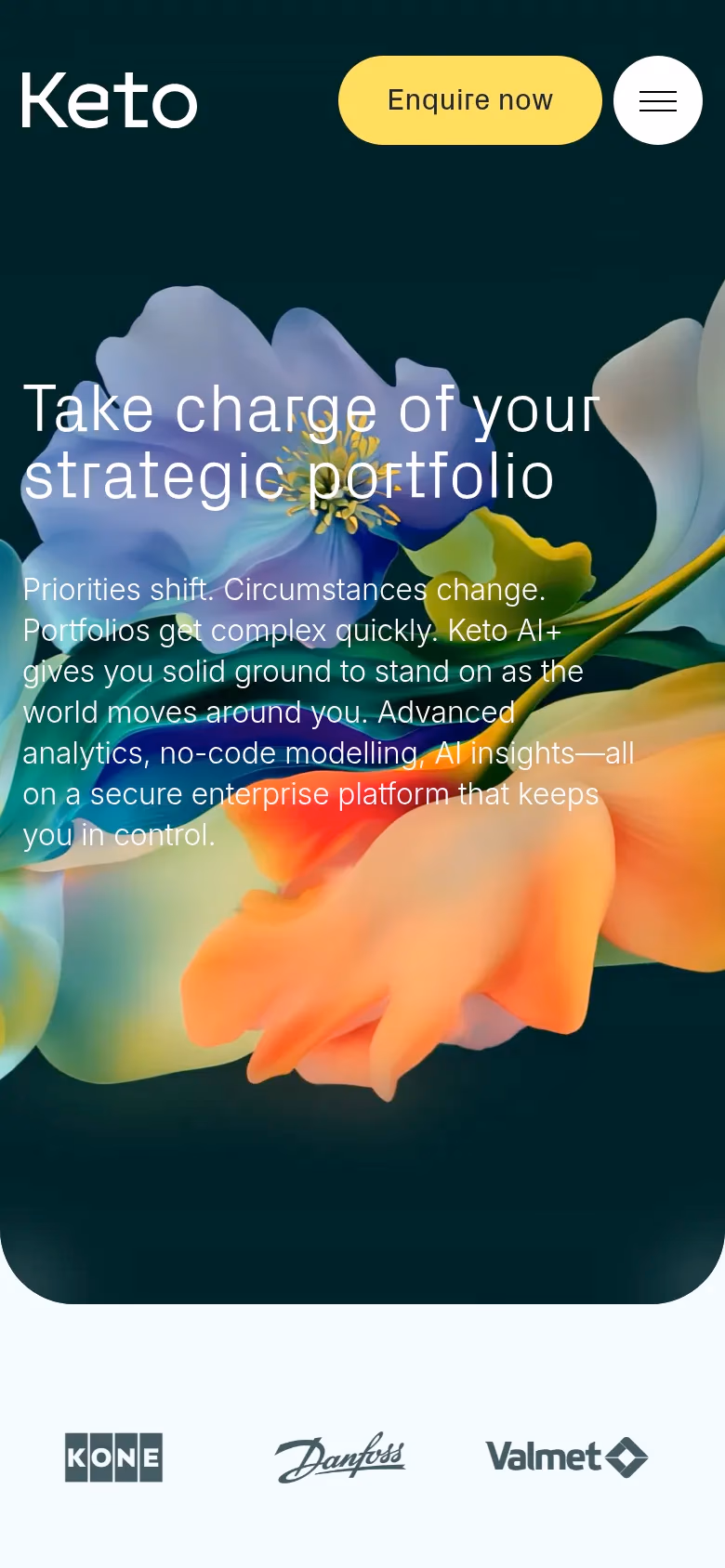 Keto mobile screenshot