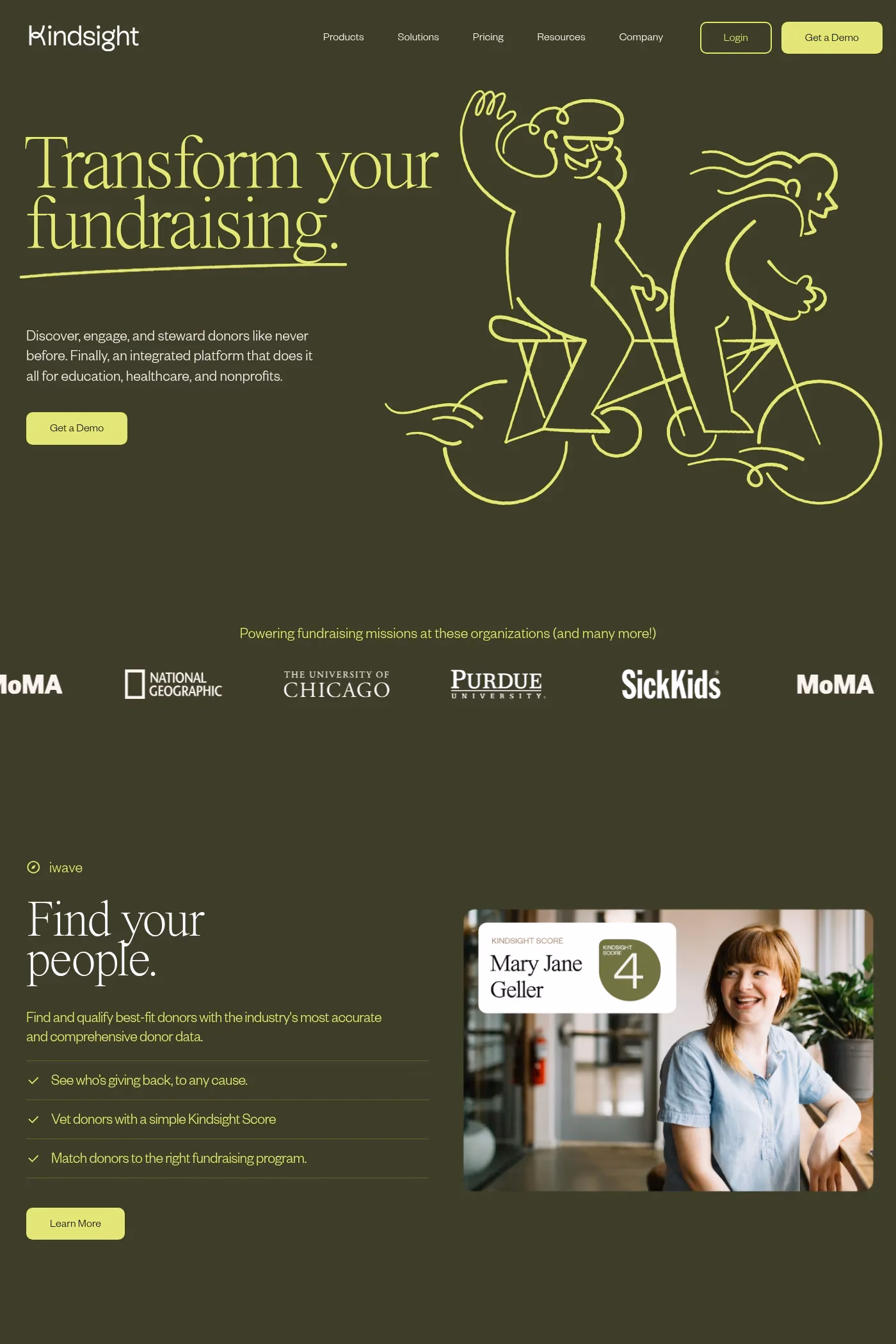 Kindsight desktop screenshot