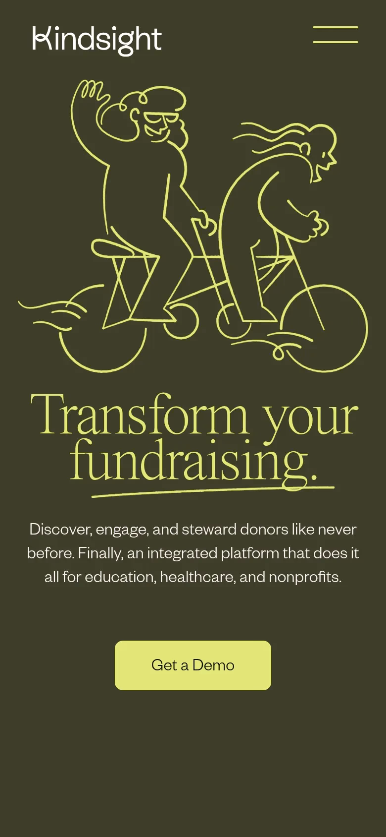 Kindsight mobile screenshot