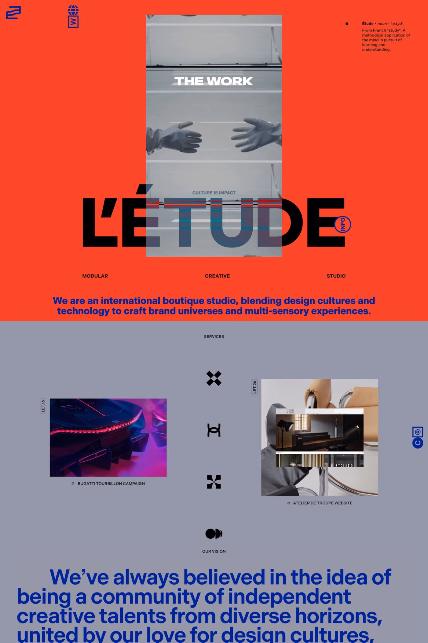 L'Étude desktop screenshot