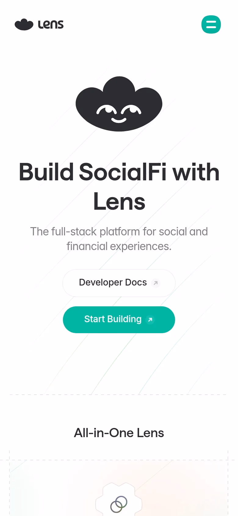 Lens mobile screenshot