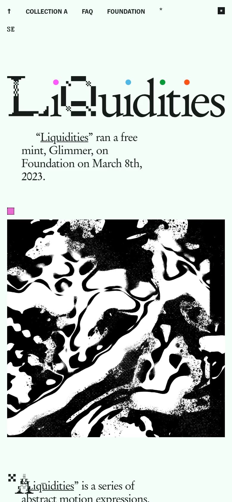 Liquidities mobile screenshot