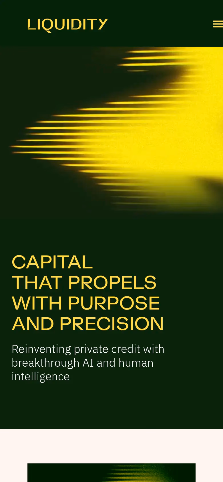 Liquidity mobile screenshot