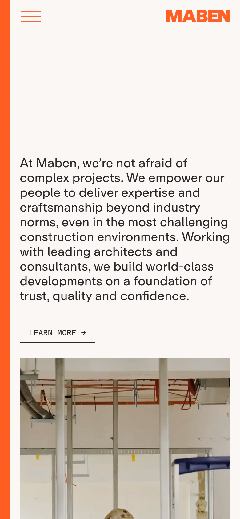 Maben mobile screenshot