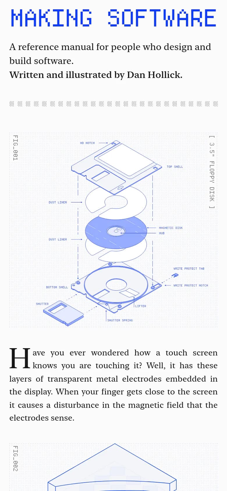 Making Software mobile screenshot