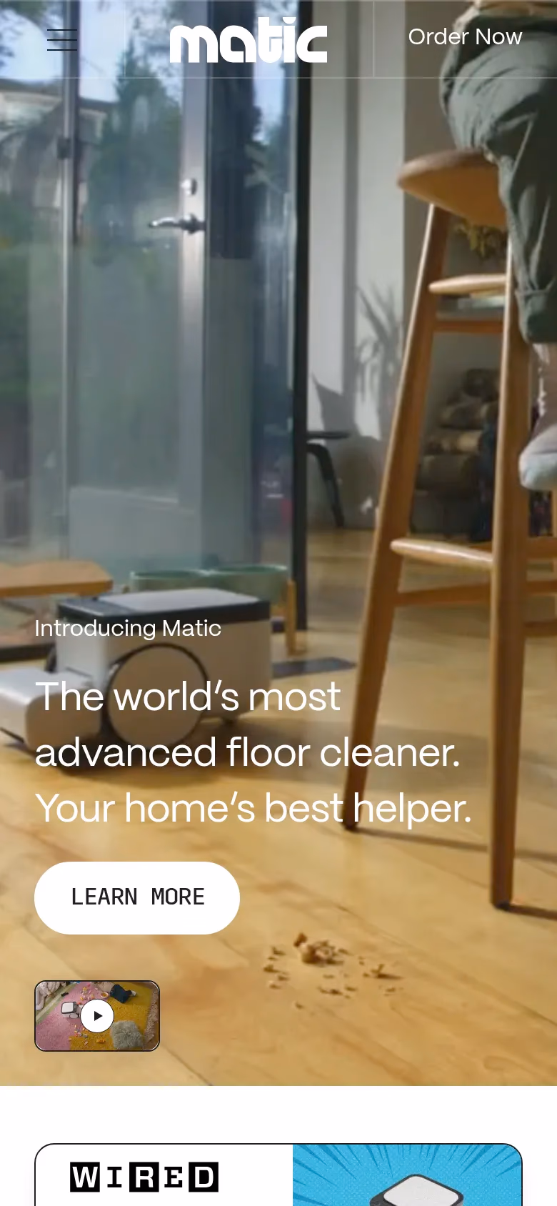 Matic mobile screenshot