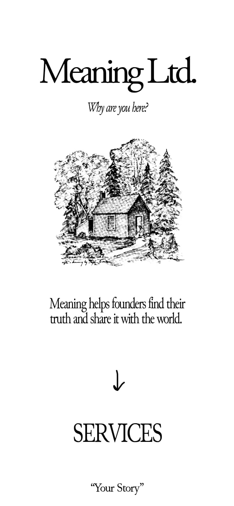 Meaning Ltd. mobile screenshot