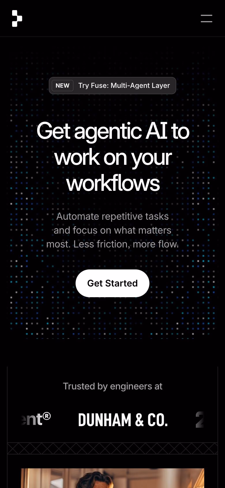 Mirage mobile screenshot