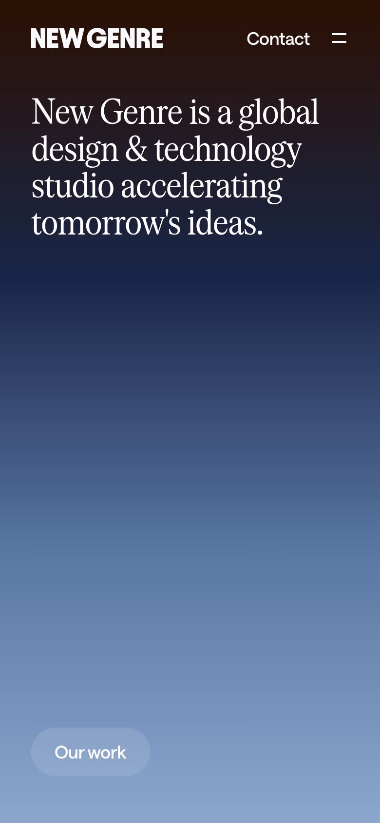 New Genre mobile screenshot