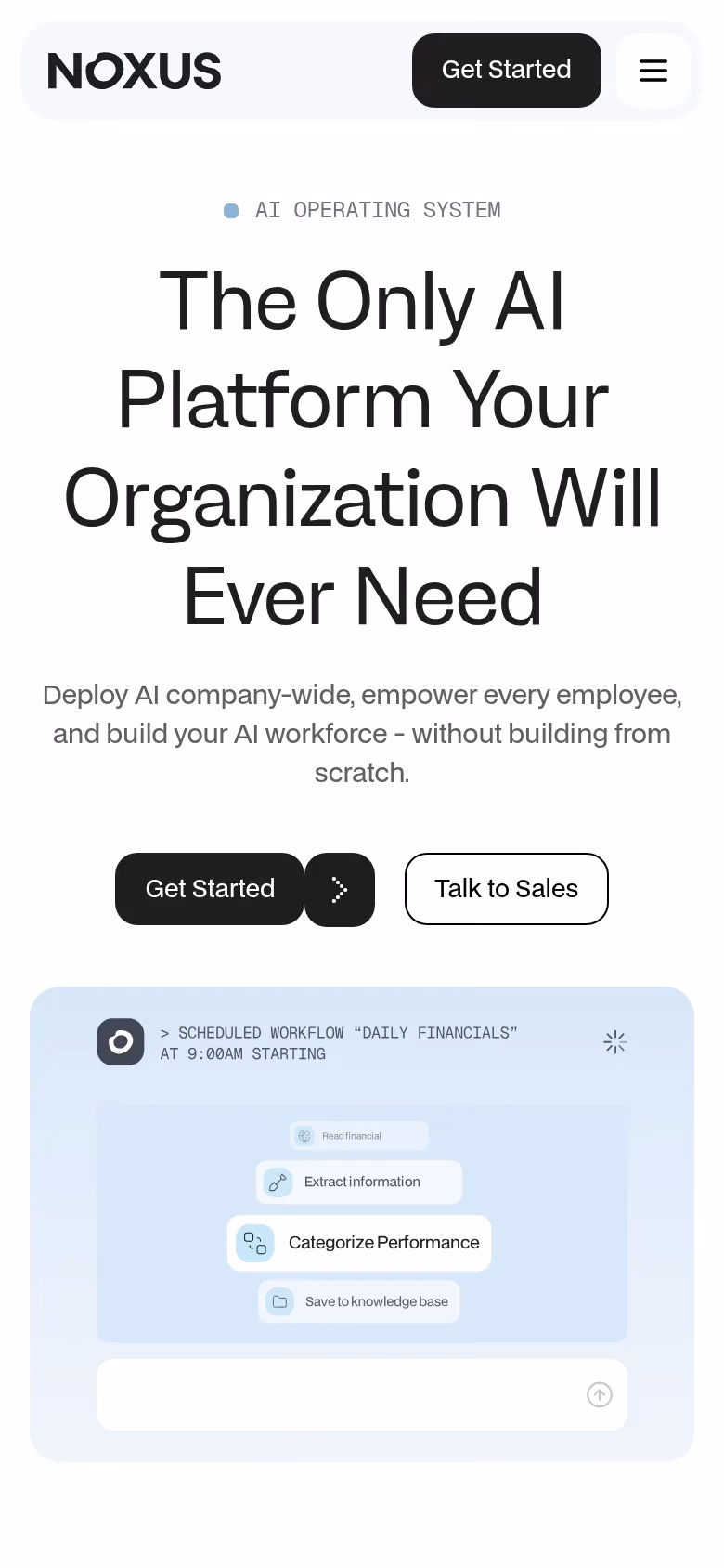 Noxus mobile screenshot