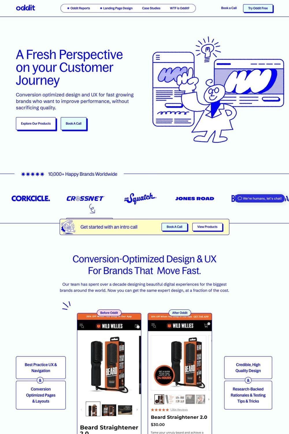 Oddit desktop screenshot