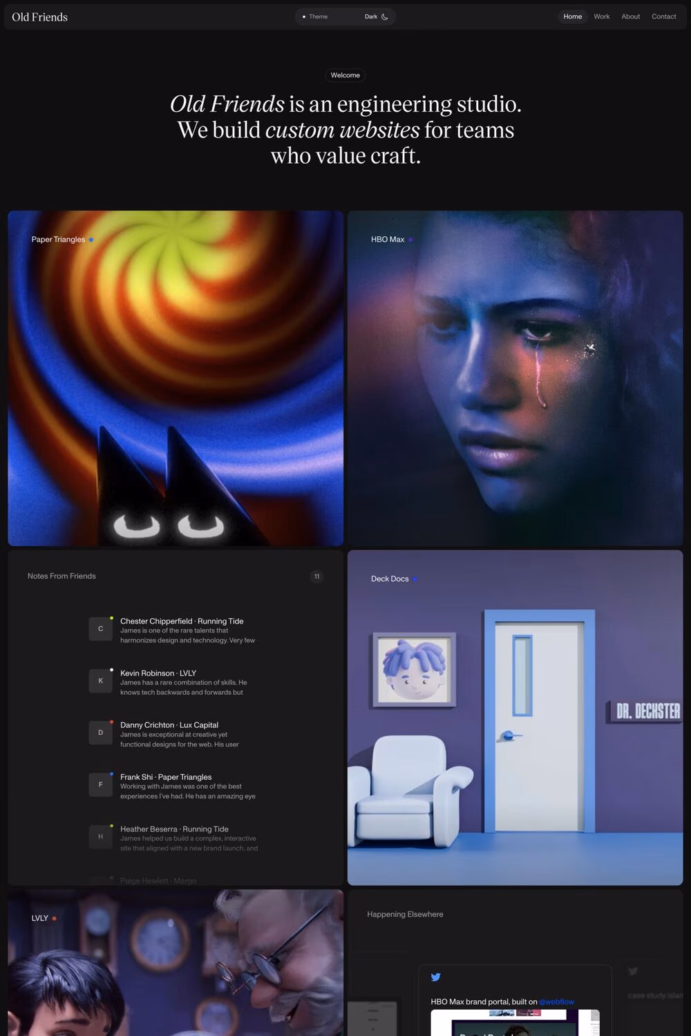 Old Friends desktop screenshot