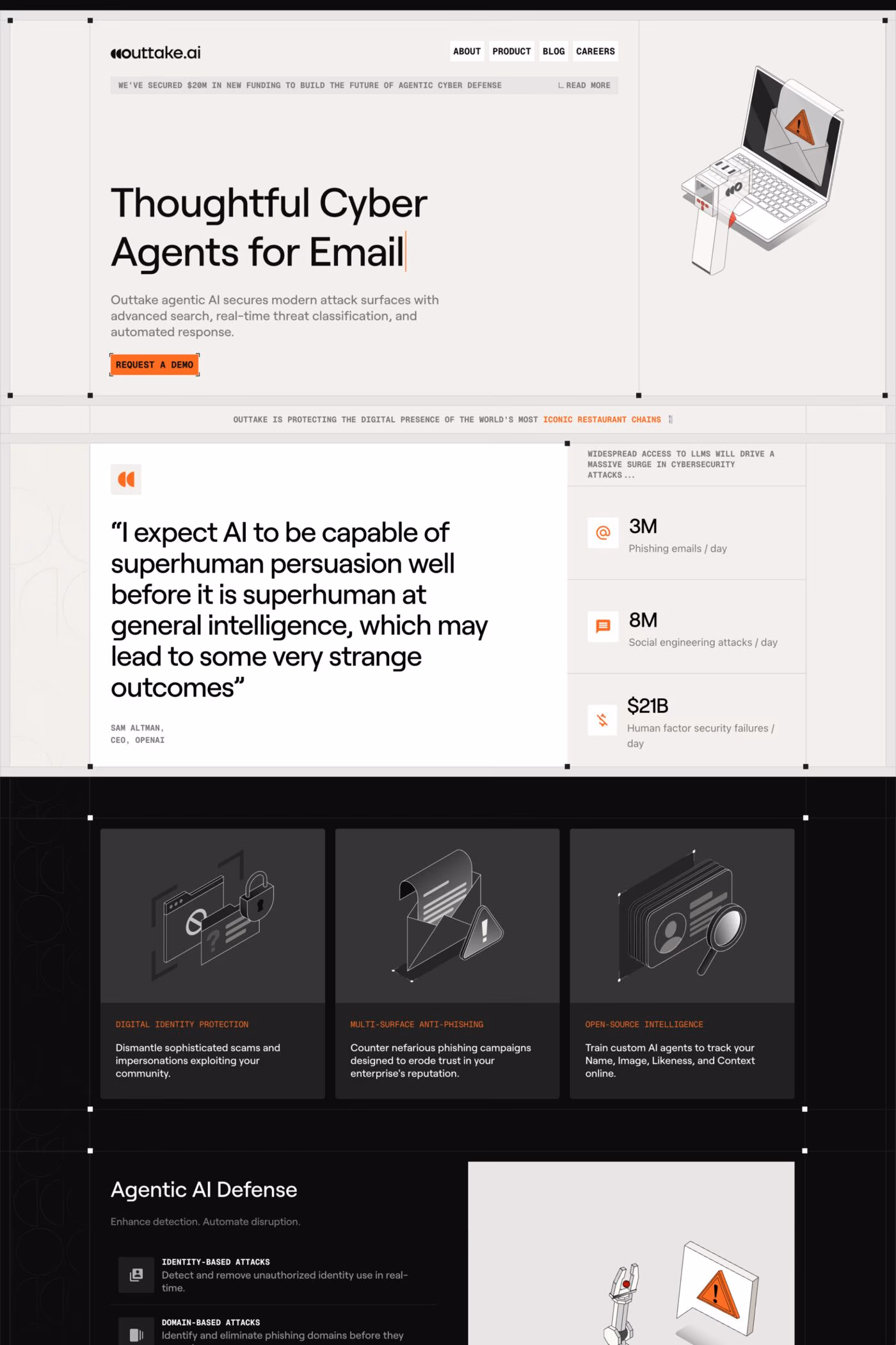 Outtake desktop screenshot