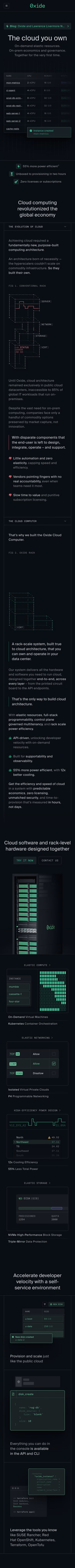 Oxide mobile screenshot
